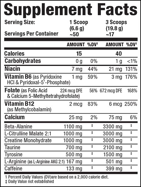 PRE WORKOUT ALL MAX IMPACT IGNITER