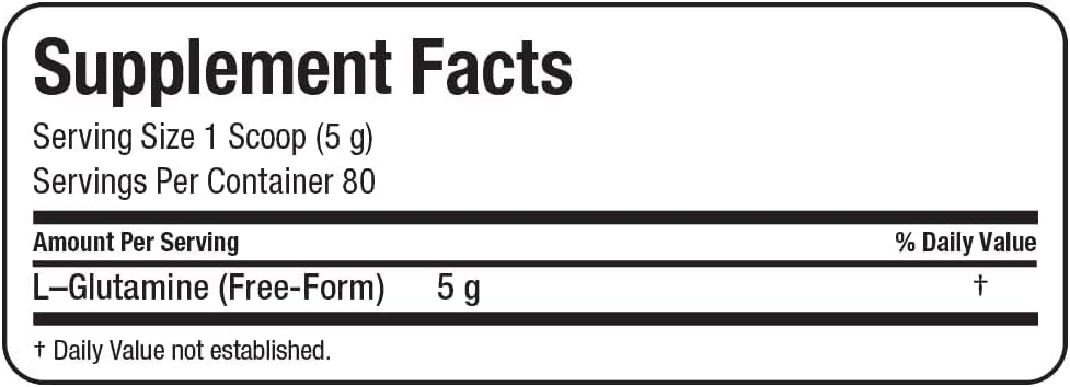 L-GLUTAMINE POWDER ALLMAX